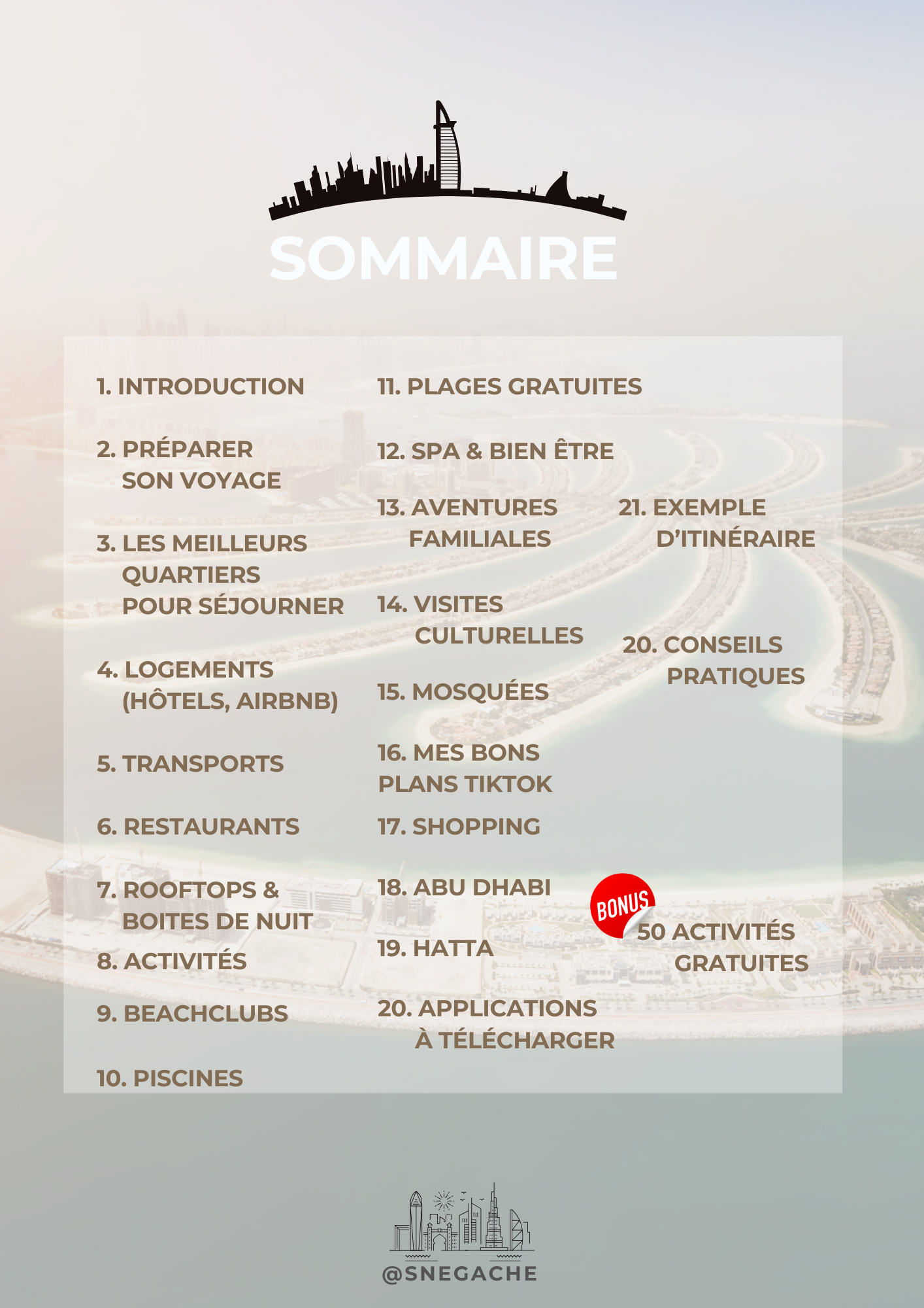 RÉUSSIR À DUBAI : LE PACK ULTIME ( 1 EBOOK ACHETÉ = 1 OFFERT )